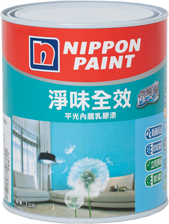 立邦淨(jìng)味透氣寶平光內(nèi)牆乳膠漆(僅在特力屋銷售)